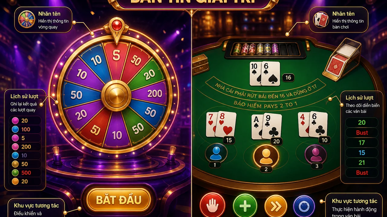 Quay số hay blackjack: khác biệt trải nghiệm riêng tư trên 98win nằm ở đâu?