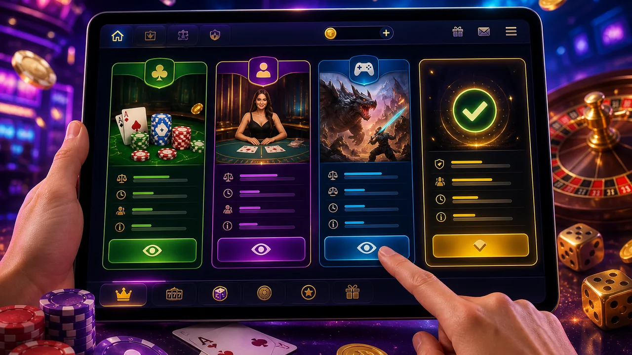 Trước khi vào phòng: cách xem trước game 98win an toàn và dễ hiểu