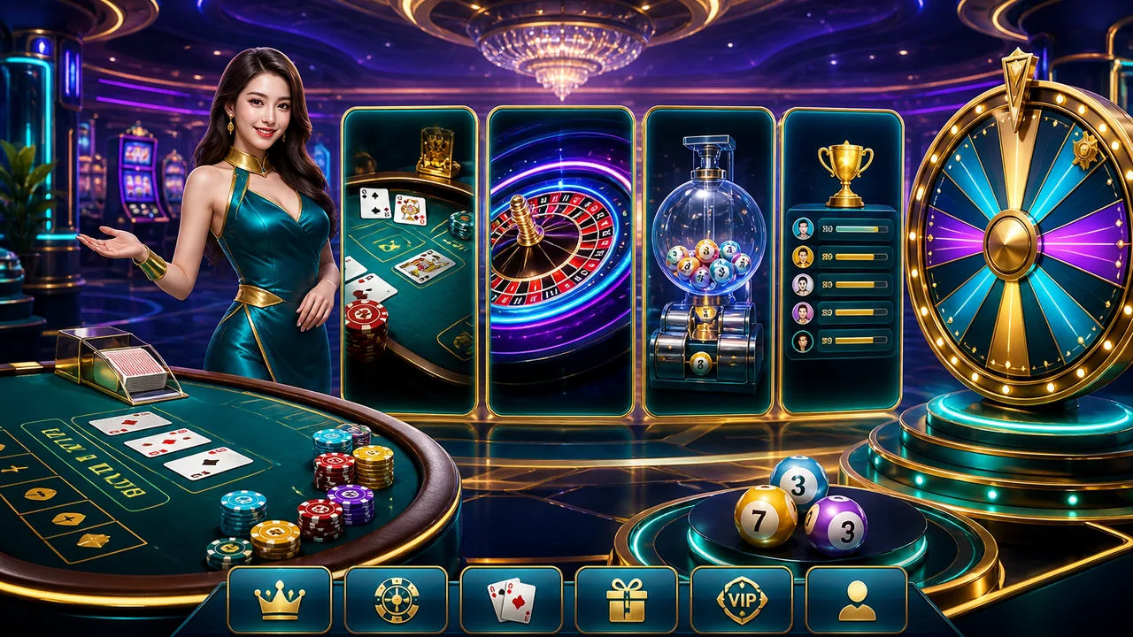 Chọn game casino hợp gu và khám phá cách chơi xổ số 98win