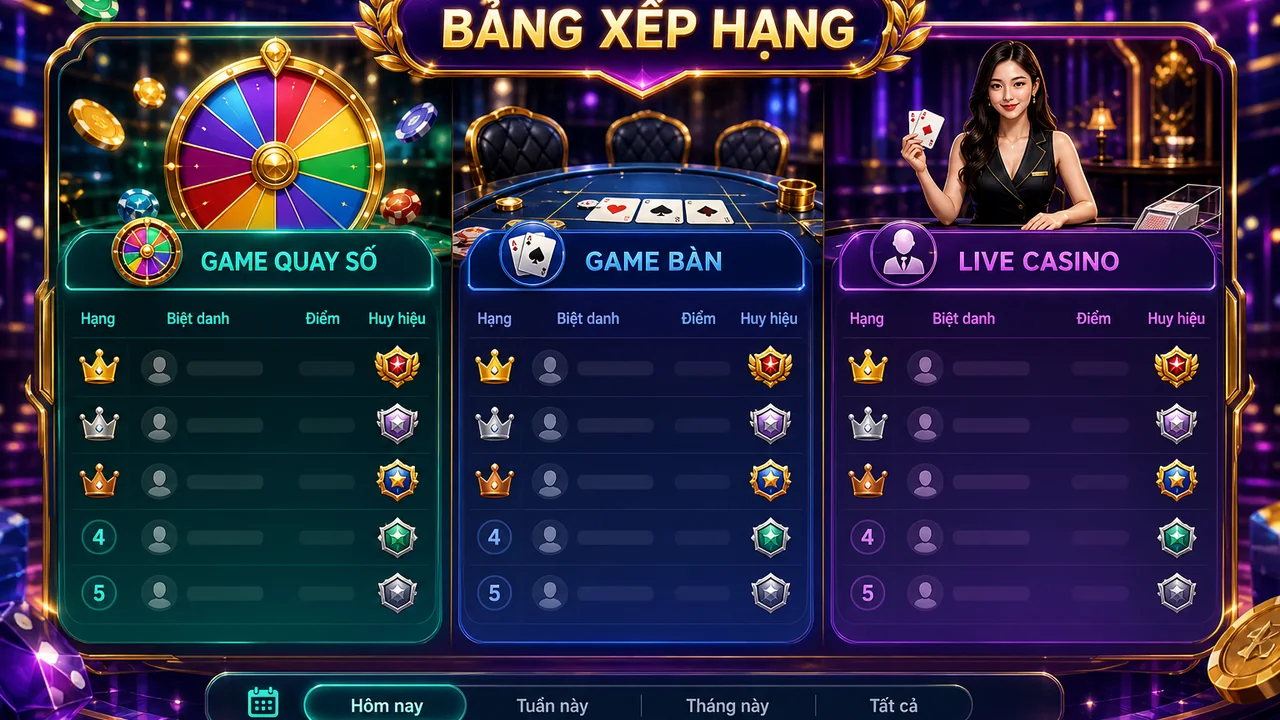 Bảng xếp hạng game có thể tiết lộ gì? Cách đọc 98win trước khi chọn bàn chơi